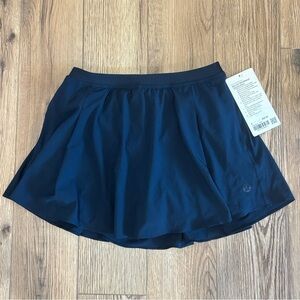 NWT Lululemon Narrow Waistband Tennis Skirt In True Navy Size 6